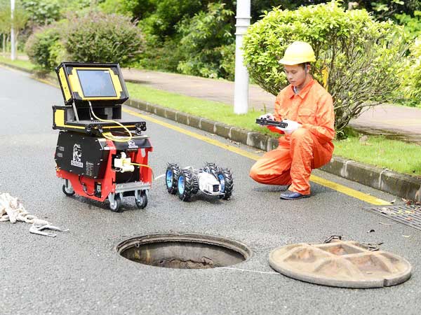 连州管道机器人检测