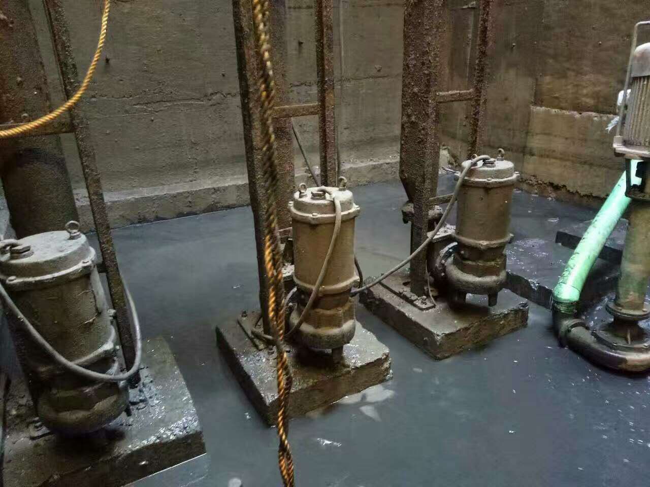 连州污水池清理